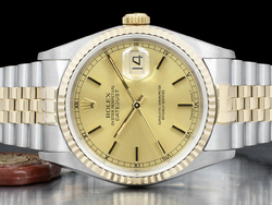 Rolex Datejust 36 Champagne Jubilee 16233 Crissy 